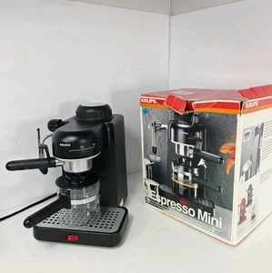 Krups 963/A 4-Cup Mini Espresso Maker - Black Tested - Works Made In Switzerland - Picture 1 of 15