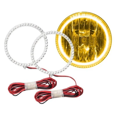 LED Fog Lights Halo Ring Lights Amber For 1996-2006 Jaguar XK8 Foto 1 de 4