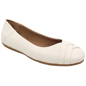 Style & Co Women Slip On Ballet Flats Sennette Size US 11M Ivory White Smooth - Picture 1 of 6