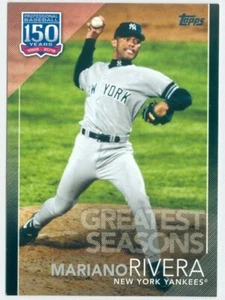 2019 Topps Series 2 Greatest Seasons Black GS-10 Mariano Rivera /299 Yankees - Bild 1 von 1