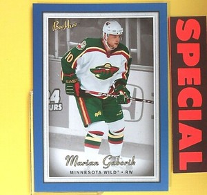 MARIAN GABORIK  2006-07  BEE HIVE  BLUE  Upper Deck  #51  Minnesota Wild