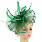 Feather Flower Hair Hat Fascinator On Headband Wedding Royal Ascot Races Party