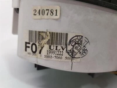 Medidor de velocímetro usado se adapta a: Hyundai Elantra Cluster 2000 MPH mercado de EE. UU. con velocímetro Foto 1 de 4