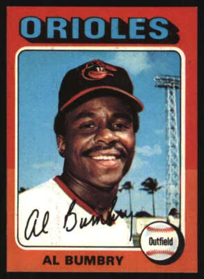 1975 Topps Mini #358 Al Bumbry EX/EX+ Orioles 607153 - Image 1 of 2