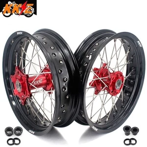 KKE 17" Supermoto Motard Wheels for BETA RR 2013-2024 Rims 2014 2015 2016 2017 - Picture 1 of 15