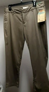 Gorgeous ROUTE 66 Brown Tan COTTON Blend Women Size 10 Pants with Pockets - Picture 1 of 4