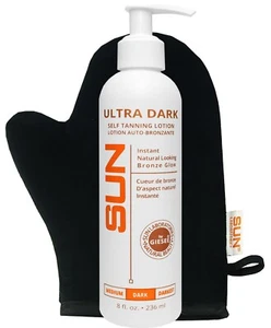 Self Tanner Lotion Ultra Dark 8 oz with Tanning Mitt - Picture 1 of 9