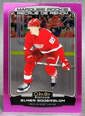 2022-23 O-Pee-Chee Platinum Matte Pink #291 Elmer Soderblom - Image 1 of 2