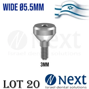 Lote x 20 Tapa Curativa 3 mm Pilar Ancho 5,5 mm - Imagen 1 de 3