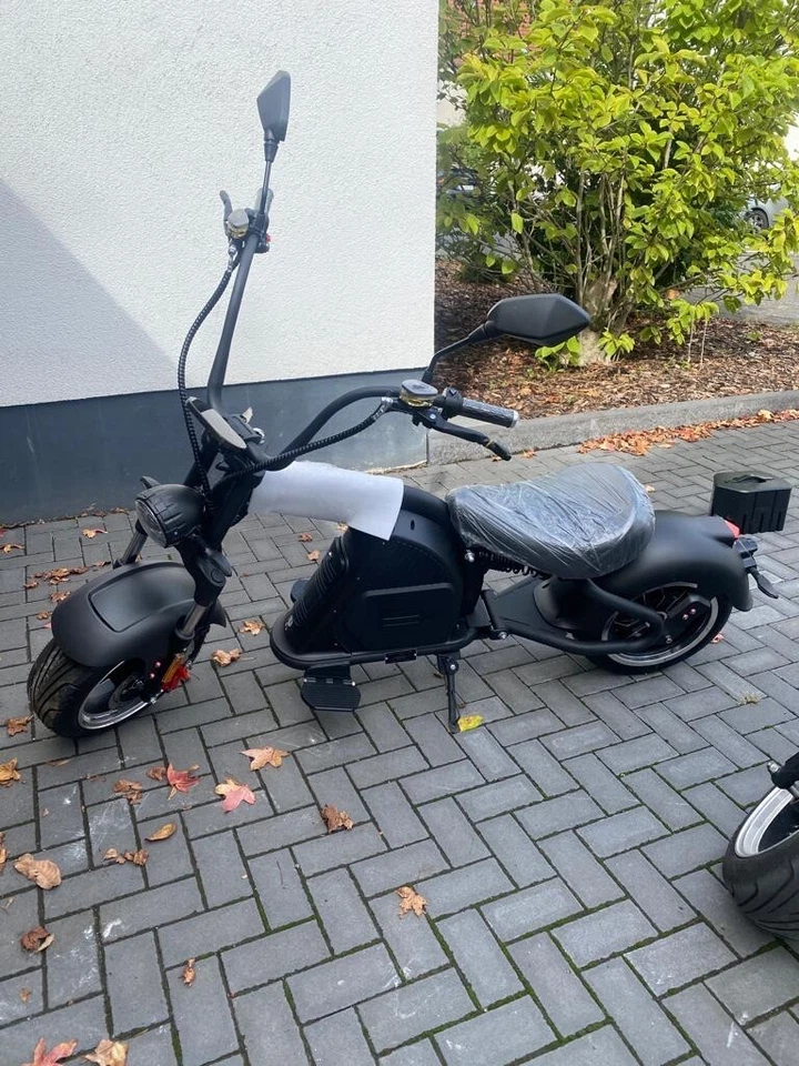 Elektro Roller Mofa Chopper 45kmH Straßenzulassung - Bild 1 von 4