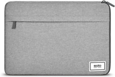 Solo Re:Focus 15.6 Inch Laptop Sleeve, Grey 