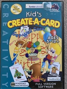 Kids Stuff: Kids Create-A-Craft - Windows Macintosh PC Create A Card (ages 5-12) - Picture 1 of 4