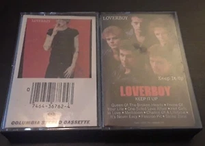 Loverboy Cassette Lot: S/T/Keep It Up VG Canadian Hard Rock - Picture 1 of 8