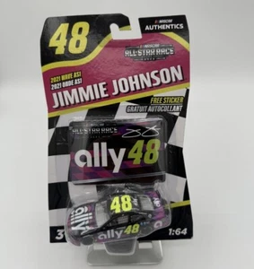 2021 JIMMIE JOHNSON Ally 48 Wave AS1 NASCAR Authentics 1/64 - Picture 1 of 1