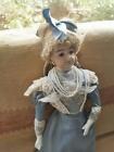 Antique French Bisque Doll Jumeau Goche Style Rare Renaissance Style