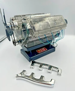 Motore Haynes V8 Benzina Combustione Interna Modello Motorizzato Perfettamente Funzionante - Foto 1 di 16