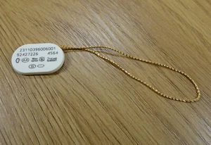 ORIGINAL OMEGA Hang Tag 23110396006001 Seamaster Aqua Terra 231.10.39.60.06.001 - Bild 1 von 2