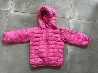 Pinke Steppjacke Mädchenjacke Größe 86/92 impidimpi - Bild 1 von 3