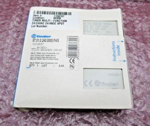US SELLER Finder 87.01.0.240.0000.PAS Multi-Function Timer 8A, 250V BRAND NEW - Picture 1 of 4