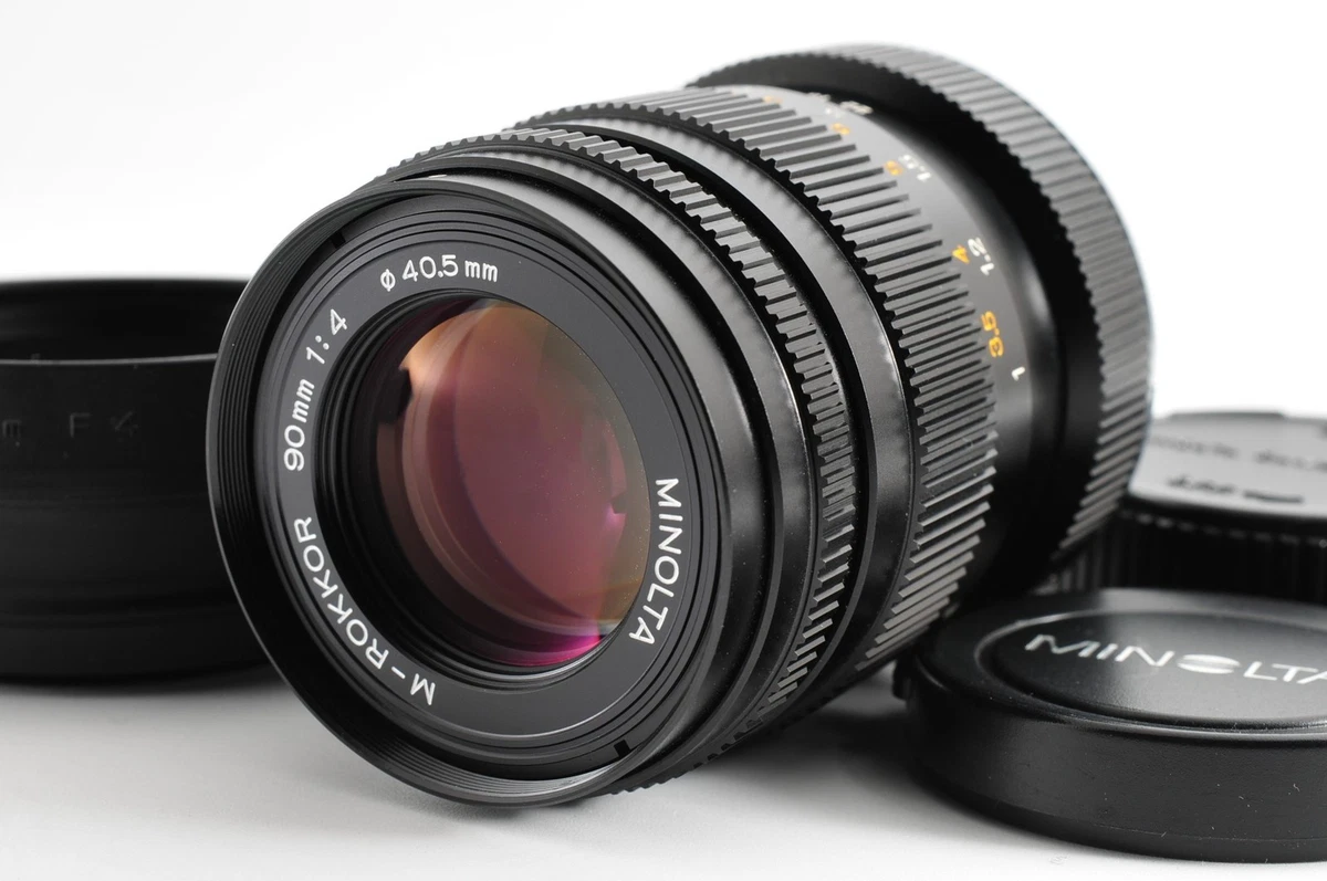 Minolta f/4 Camera Lenses 90mm Focal for sale | eBay