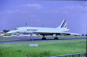 Concorde -35 mm Avión Color Slide-Air Francia- F-BVFB- Ver Nota - Imagen 1 de 1