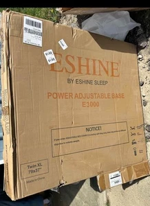 Eshine Twin XL Power Adjustable Bed E3000 Orange - Picture 1 of 4