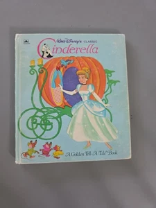Walt Disneys Aschenputtel 1972 Tell A Tale Vintage Kinder Hardcover Buch - Bild 1 von 4