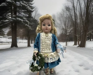 Vintage Porcelain Bisque Bru J Artist Reproduction Doll 14” - Picture 1 of 14