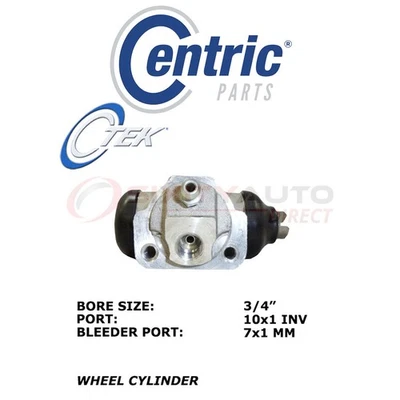 Centric C-TEK Drum Brake Wheel Cylinder for 1989-1994 Nissan Maxima 3.0L V6 gl — 第 1/4 张图片