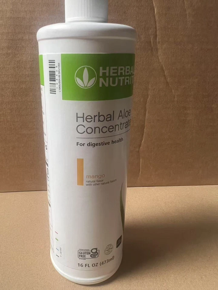 Concentrado de aloe Herbalife sabor mango 16 fl oz, para la salud digestiva Foto 1 de 3