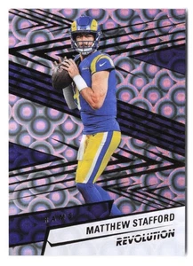 2025 Panini Revolution Matthew Stafford #38 Groove Parallel LA Rams - Picture 1 of 2