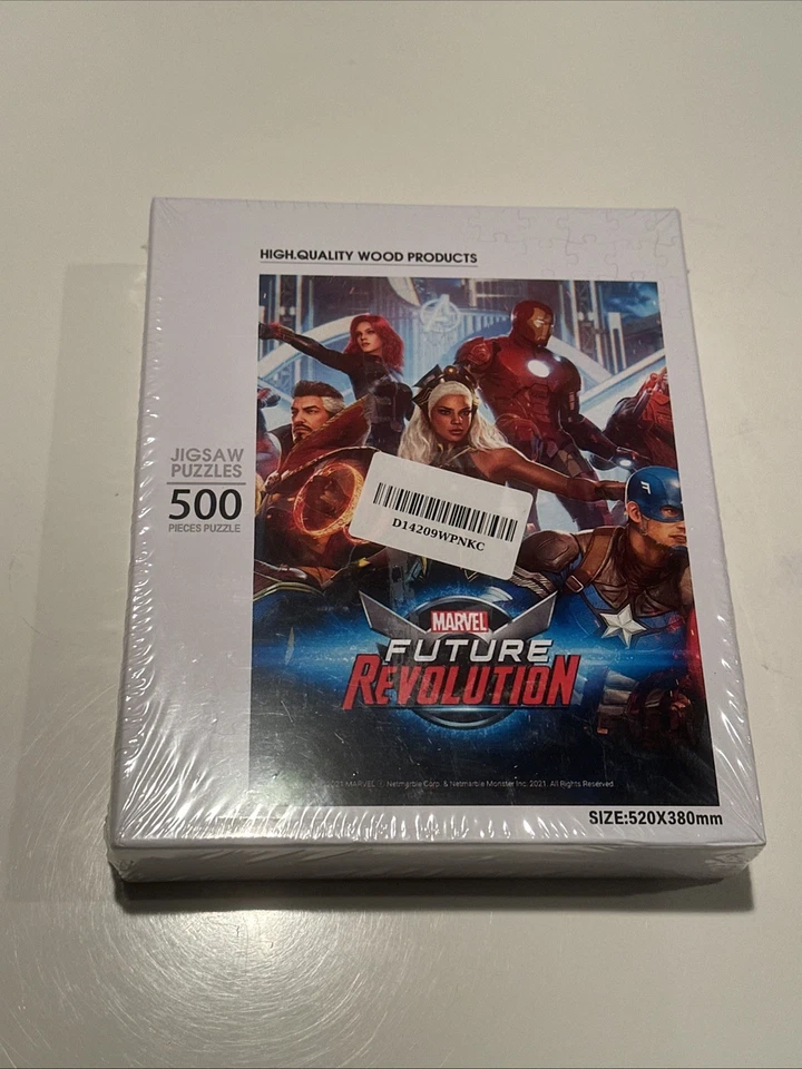 Puzzle Marvel Future Revolution - Capitán América Iron Man - 500 Piezas - ¡Nuevo! Foto 1 de 1