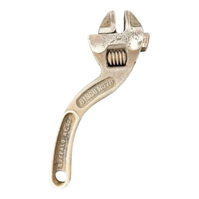 Vintage Westcott Keystone 8" Offset Adjustable Wrench No 78 - Image 1 of 2