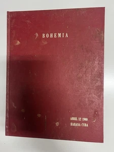 Cuban Magazine Cuba Bohemia Revista Memorabilia 1968 April 12 - Picture 1 of 3