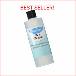 Speedball Pen Cleaner, 16 oz Bottle - Ink Cleaning Solution for Calligraphy Nibs - Picture 1 of 2