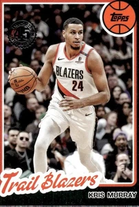 2025-26 Topps #80BK-11 Kris Murray 1980-81 Topps Basketball - Bild 1 von 2