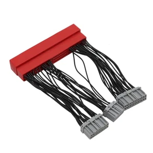 OBD2A to OBD1 ECU Conversion Harness Adapter Jumper For 1996-98 Honda Civic1.6L - Picture 1 of 7