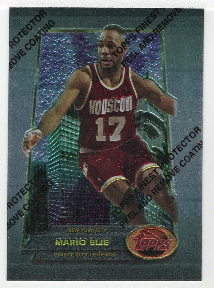 Mario Elie - Houston Rockets (NBA Basketball) 1994-95 Topps Finest # 6 Mint - Image 1 of 1