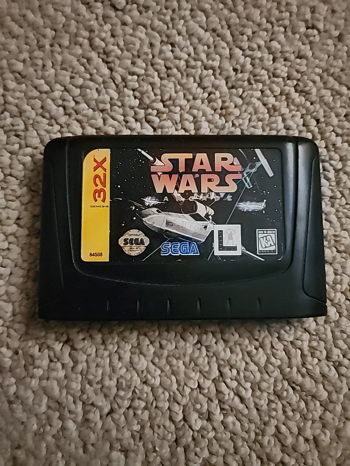 Star Wars Arcade - Sega Genesis 32x Game - Authentic - Cartridge Only  - Image 1 of 1