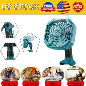 Portable Camping Fan for Makita 18V Li-ion Battery Outdoor Jobsite Fan Wireless - Picture 1 of 8