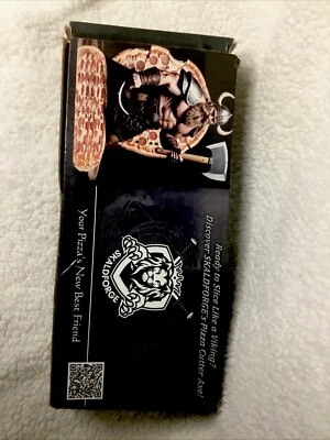 Hacha cortadora de pizza/hacha cortadora de pizza SKALDFORGE hecha a mano Foto 1 de 4