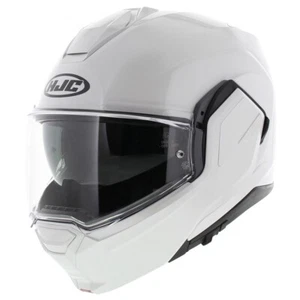 HJC I100 Modular Helmet Pearl White - Picture 1 of 9