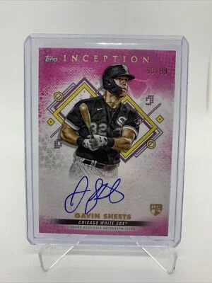 2022 Topps Inception Baseball Pink /99 Gavin Sheets Auto Rookie - Image 1 of 2