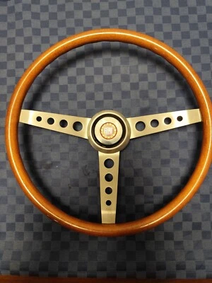 Volante sportivo FIAT Secura FIV per Fiat 124 850 1100 R NUOVO!! - Immagine 1 di 4