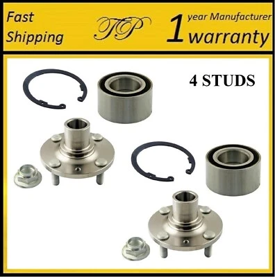 Front Wheel Hub And Bearing Kit for MERCURY TRACER 1991-1999 (PAIR) - Image 1 of 3