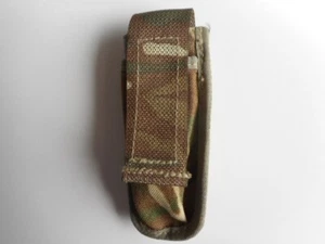 BRITISH ARMY MK4 POUCH,AMMUNITION 9MM PISTOL, MTP CAMEO WEBBING,ISSUED USED. - Picture 1 of 4