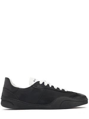 ACNE STUDIOS Bars Black Men's Leather Sneakers New - Image 1 of 4