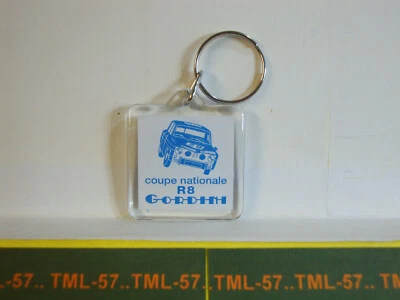 Porte Clé ATLAS - Avec insigne R8 GORDINI Coupe Nationale - clef cle cles clefs - Photo 1/2