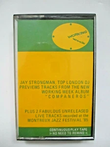 WORKING WEEK PROMO CASSETTE 2 LIVE TRACKS MONTREUX FESTIVAL1986 VIRGIN RECORDS - Picture 1 of 2