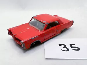 RARE VINTAGE MATCHBOX LESNEY # 22C PONTIAC GP SPORTS COUPE DIECAST CAR 1965 RED - Picture 1 of 5